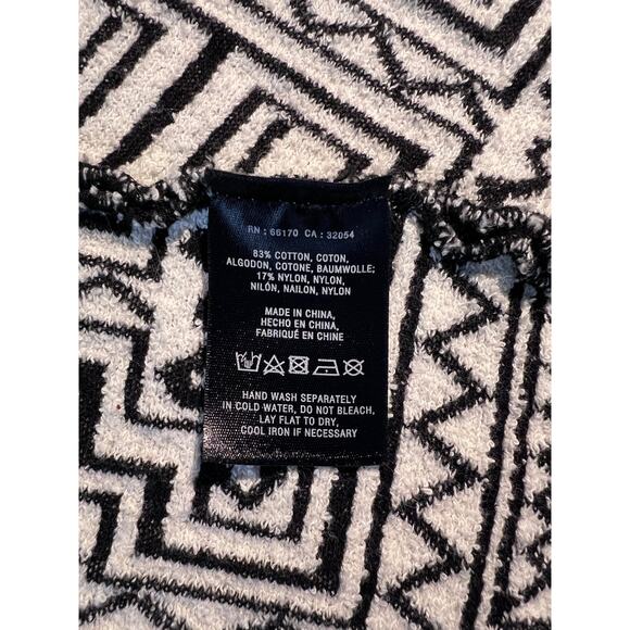 Anthropologie Sweater Jacquard Cardigan Aztec Southwestern Artsy Western Boho - Picture 6 of 6